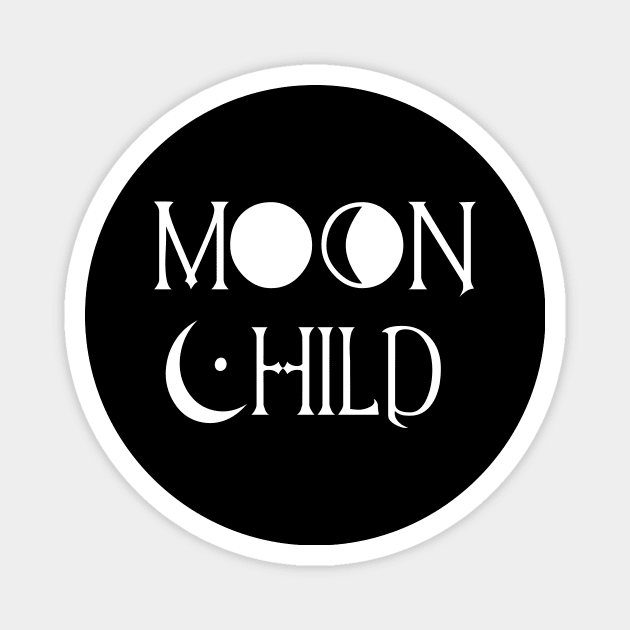 Moon Child Magnet by MysticMoonVibes